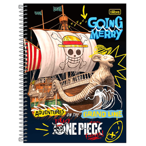 Caderno Universitario 10x1 160 Fls C.D. Tilibra - One Piece Netflix 8